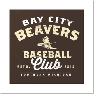 Bay City Beavers Posters and Art